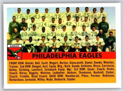 1994 Topps Archives 1956 #40 Philadelphia Eagles