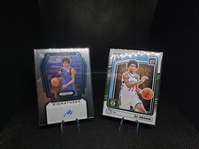 2024 Panini Prizm Draft Picks - Signatures AJ Johnson Auto #S-AJJ + rated rookie