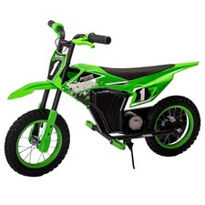 Adventure Force 12V Kids Electric Dirt Bike Green Off-Road FUN Unisex Ages 5 