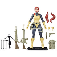 G.I. Joe Classified Series Retro Cardback Scarlett Collectible 6-Inch Action