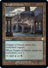Temple of Deceit - Near Mint MTG Commander: The Brothers' War