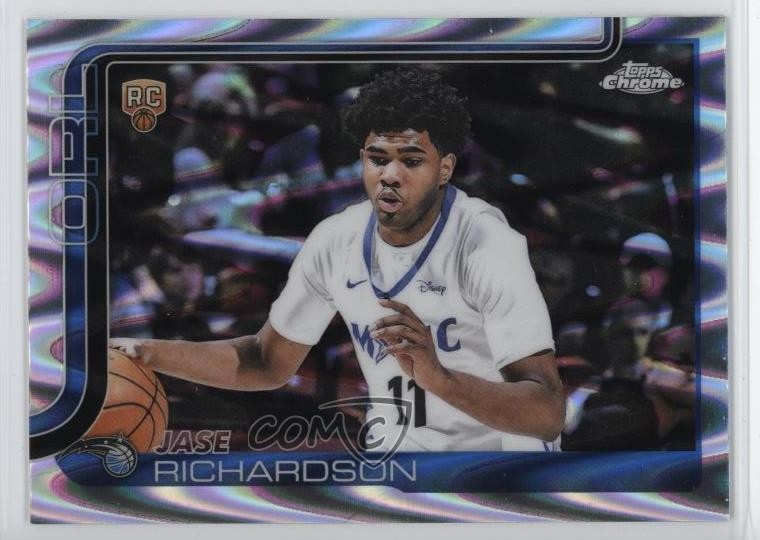 2025-26 Topps Chrome RayWave Refractor Jase Richardson #275 1r05