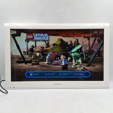 Toshiba 26DL934B 26” LCD TV White Freeview HDMI USB DVD Combo Gaming Monitor
