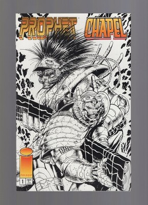 Prophet Chapel Super Soldiers #1 - B&W Variant - Image Comics - High Grade