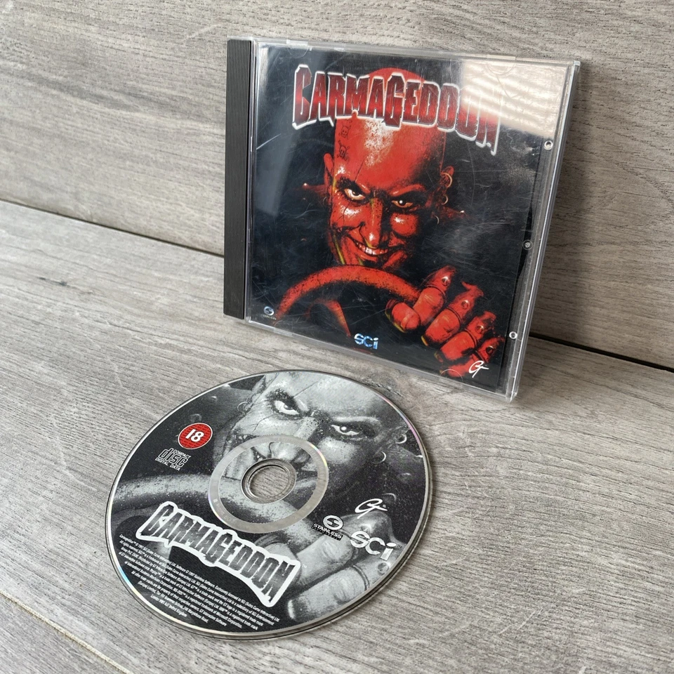 Carmageddon PC CD-ROM Vintage Game Jewel Case SCi 18 PAL UK GT Interactive 1997 - Image 3 of 4