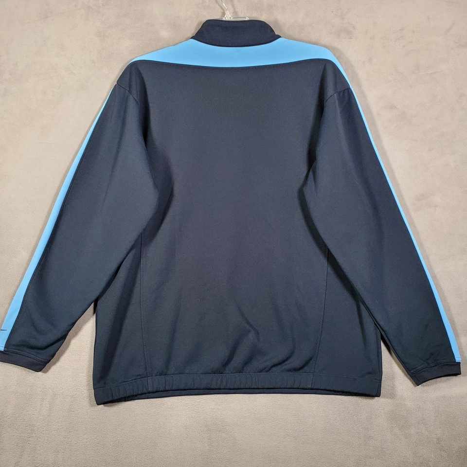 Suéter de Golf Nike Para Hombres XXL Azul 1/4 Cremallera Pullover Ajuste Térmico Forrado de Vellón Activo Foto 2 de 4