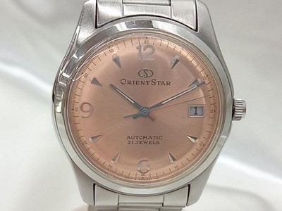 Orient Star KW 597302-70 Automatic Watch Pink Dial No Box/Accessories