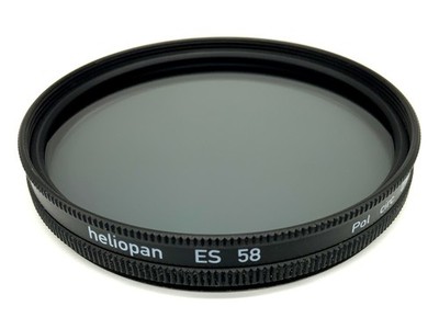 Heliopan Polfilter Pol circ. 2.5x Filter 58mm Kreisförmig Filtergewinde