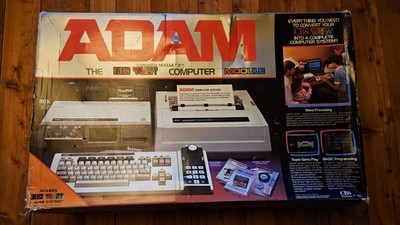 Seltene Coleco Adam Pal Cbs Colecovision Computer Erweiterung Boxed WORKING, Tape too