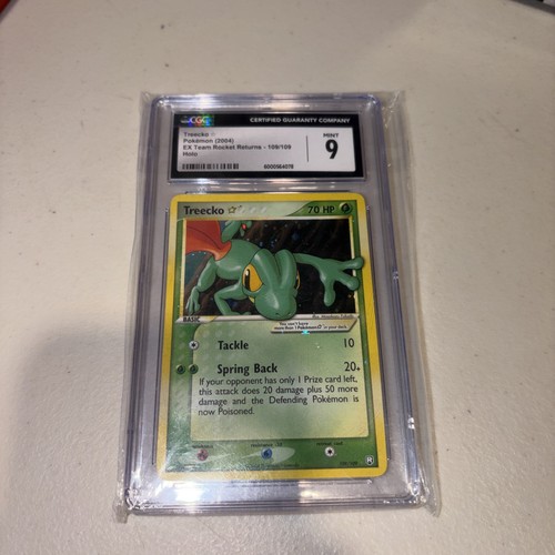 Treecko ★ graded CGC 9 for sale on eBay