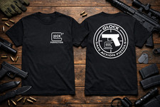 OFFICIAL Glock Logo -  T-Shirt Heavyweight S M L XL 2XL 3XL 4XL 5XL