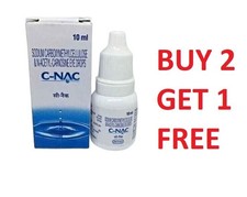 C-NAC Eye Drops Cure Cataract Carnosine NAC Glaucoma BrightC Clarity Buy 2 Get 3