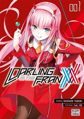 DELCOURT Darling In The Franxx  (French) 01 by Code : 000, Kentarô Yabuki 2022