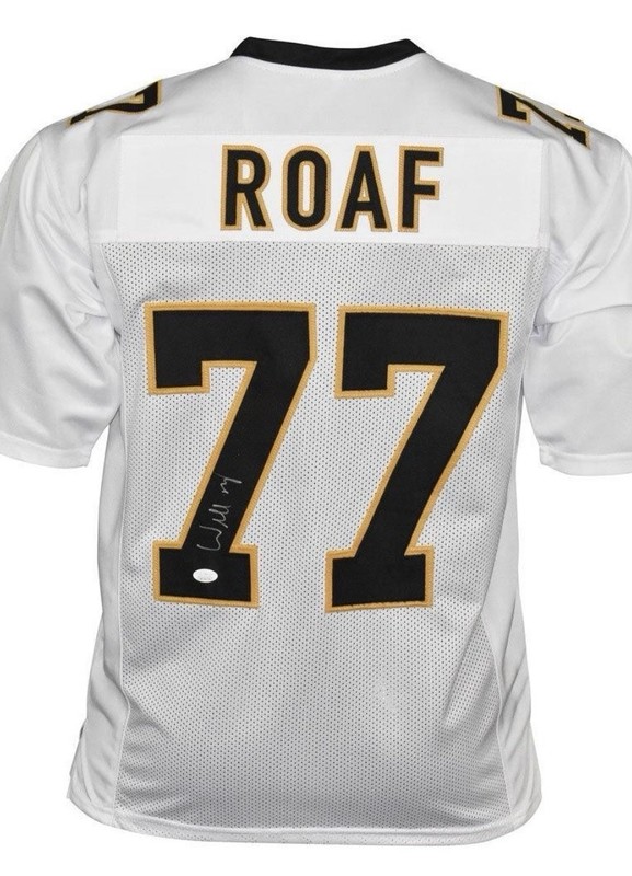 Willie Roaf 💥 Autograph Jersey - JSA Certified New Orleans Saints Football HOF