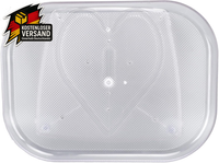 Drehbarer KüHlschrank Organizer 35X26Cm Lazy Susan GewüRzregal Transparent