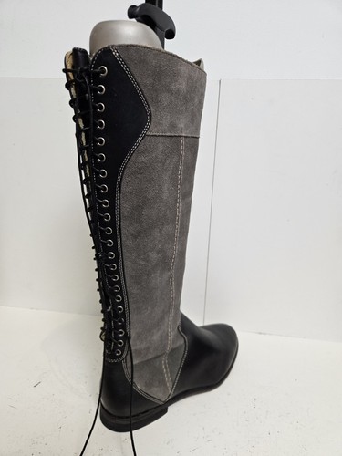 Hush Puppies Alcott Stiefel gefüttert Handarbeit gemischt Leder kniehoch UK 5 EU 38 - Bild 10 von 18