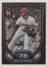 2015 Bowman Bowman Scouts' Top 100 Mike Foltynewicz #BTP-75 1b0