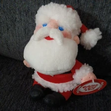 Stuffins 2003 Santa Claus Is Coming To Town Mini Bean Doll Plush Vintage