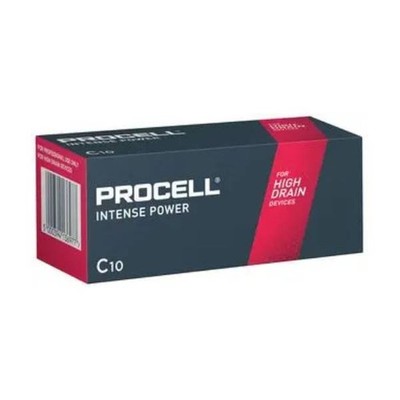 Duracell Procell Intense Power C Battery LR14 Alkaline 1.5V High Drain 8 PACK