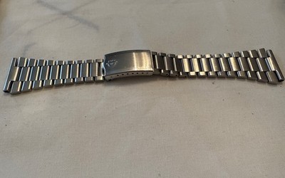 Zodiac Sea Wolf Riveted Oyster 8250 Bracelet Vintage All original