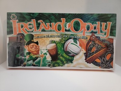 Ireland Opoly Monopoly Board Game Celebrating The Emerald Isle Irish New Sealed