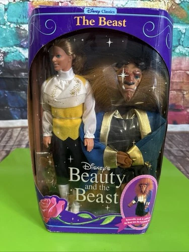 1991 Mattel Disney Classics The Beast from Beauty and the Beast -  MIB NRFB  !