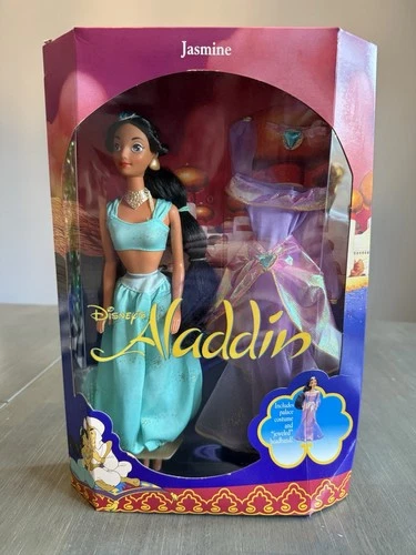 Vintage 1990’s Mattel Disney's Princess Jasmine  Doll NIB