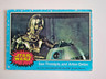 1977 Topps Star Wars Blue trading card #2: C3PO and R2D2 – E