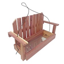 Cedar Swing Bird Feeder - Made in USA