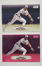 2025 Topps Stadium Club Jordan Westburg #94 - 2 CARD LOT - BASE AND PINK