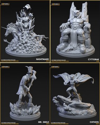 C27 - Dr. Strange, Friends & Foes Fan Sculpts (Crisis Protocol Scale)