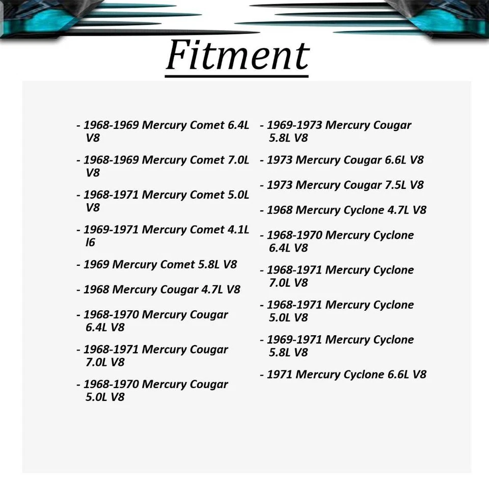 Pinça de freio a disco dianteira esquerda direita para Ford Falcon 1970 1969 1968 - Imagem 4 de 4
