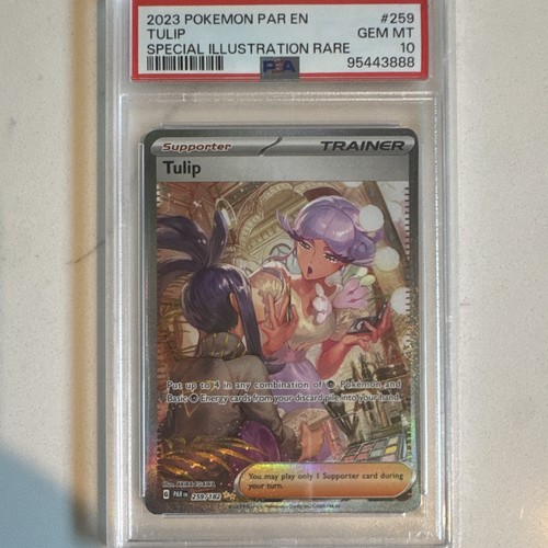Pokemon Tulip Special Illustration Rare Holo Paradox Rift 259/182 PSA 10 2023