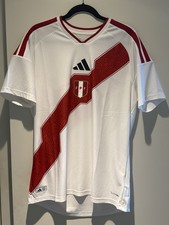 Peru Authentic 2026 Adidas Home Soccer Jersey Shirt Kit KB7494 FPF NWT Large