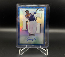 2020 Leaf Perfect Game JOSHUA BAEZ Metal Blue AUTO /30 Cardinals !! Combine Ship