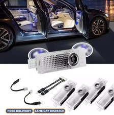 4Pcs Car Door Projector Laser Led Light Courtesy Puddle Shadow Lamps For B M W