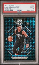 2022-23 Panini Mosaic - Rookie Paolo Banchero #231 Genesis Mosaic Prizm PSA 9