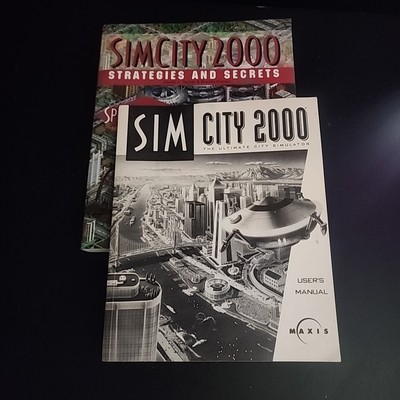 Simcity 2000 Strategies and Secrets and user manuals only