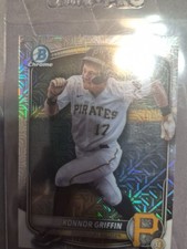 Bowman Panini MLB Card Lot Griffin Baez Robinson Clemente 1st Ed Serial #196/399