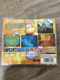Rayman 2 The Great Escape Sega Dreamcast  Complete Registrations Card Game Jewel