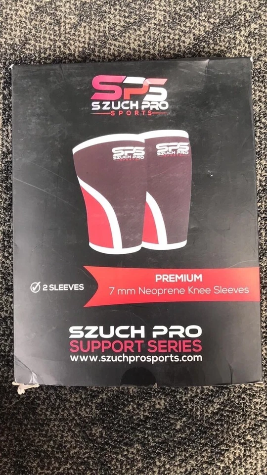 PREMIUM 7mm Neoprene Knee Sleeves Compression Support by SzuchPro New (S) - Image 2 of 4