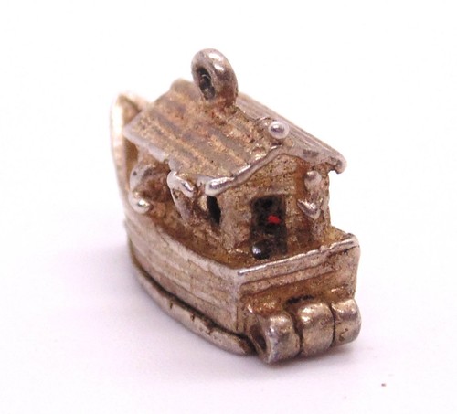 (G227) Plata Noé Arca Colgante Joyería - Imagen 7 de 7