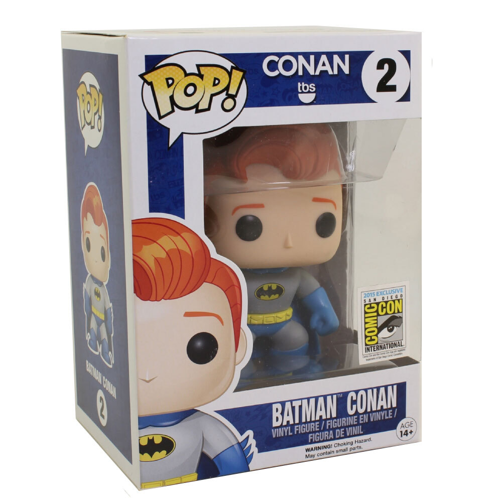 Sale Funko Pop! Tv Conan O'Brien Tbs - Batman Conan #2 *2015 Sdcc Exclusive* (Nm)