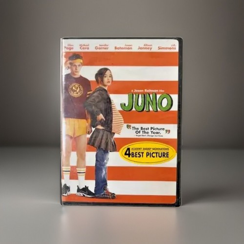 DVD Brand New Juno 2007 with Elliot Page and Michael Cera