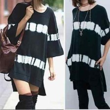 🔥 FLASH SALE! Free People Canyon Tie Dye Tunic Top | High Low Hem