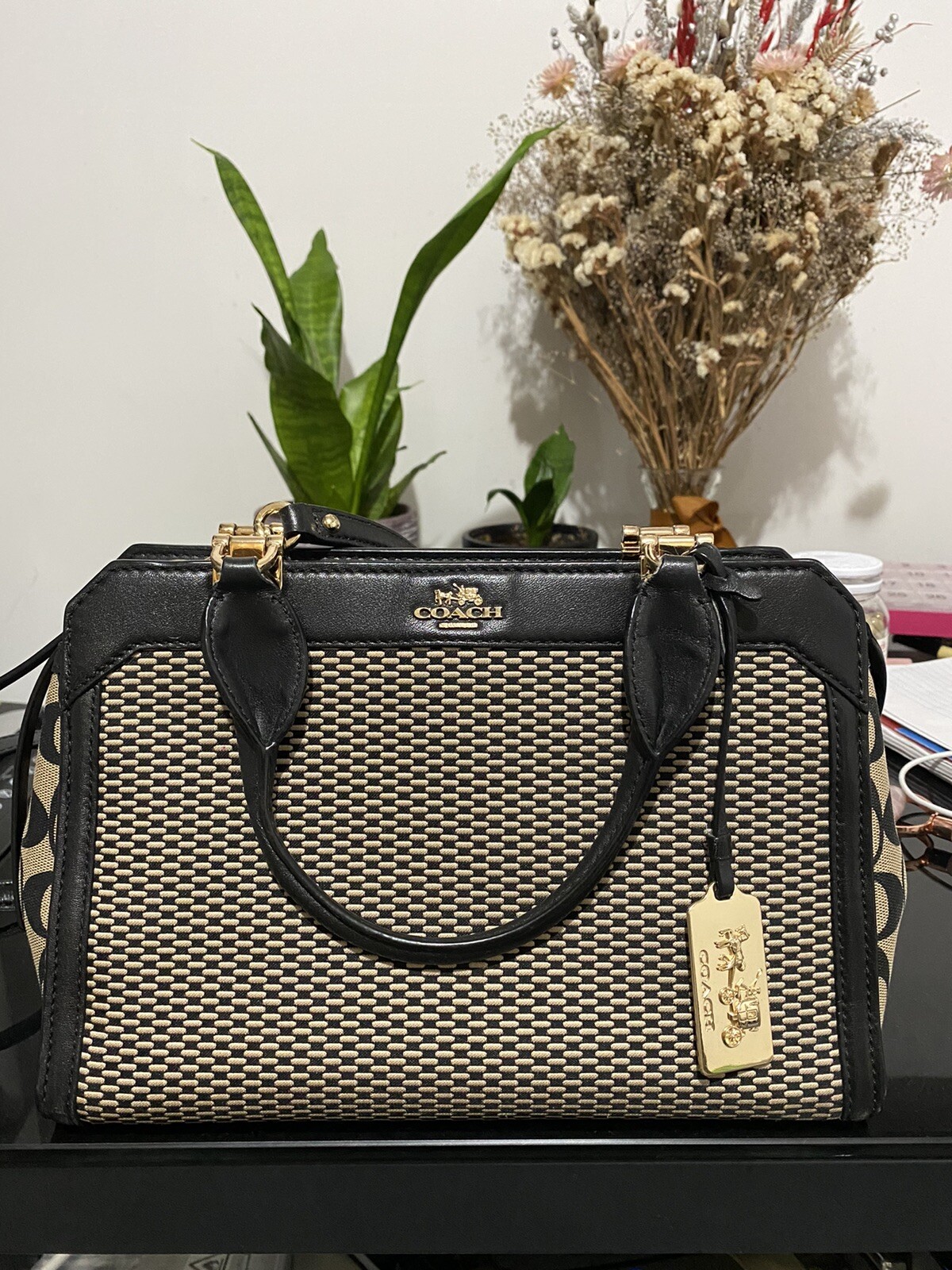 Coach handbags- Crossboday used black-image