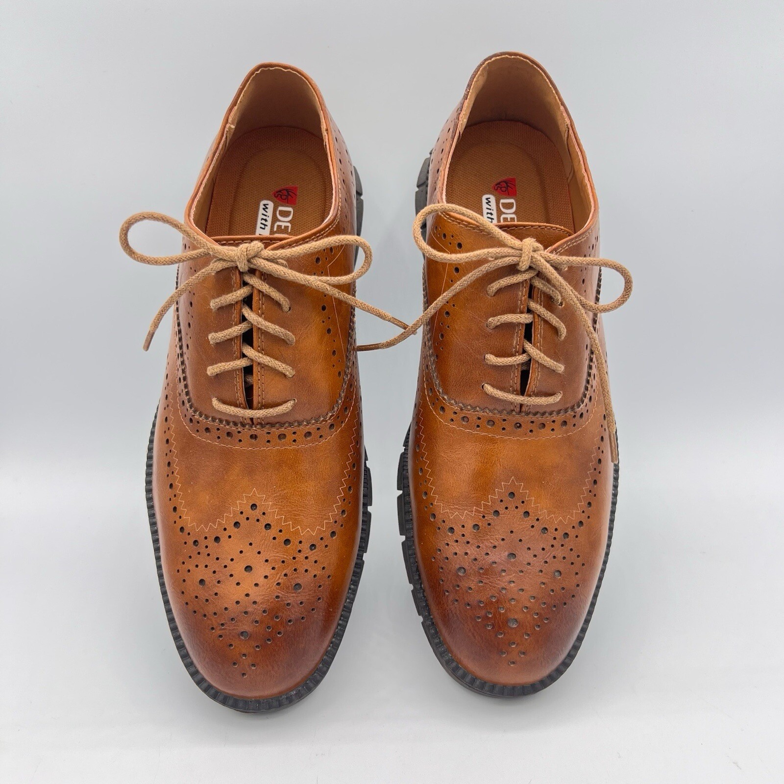 SAOLA Scarpe Oxford da uomo Benton Oxford taglia 8 5 M con memory foam 20040