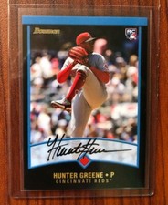 HUNTER GREENE 2022 Topps TBT Throwback Thursday #18 2001 Bowman #52 Rookie RC