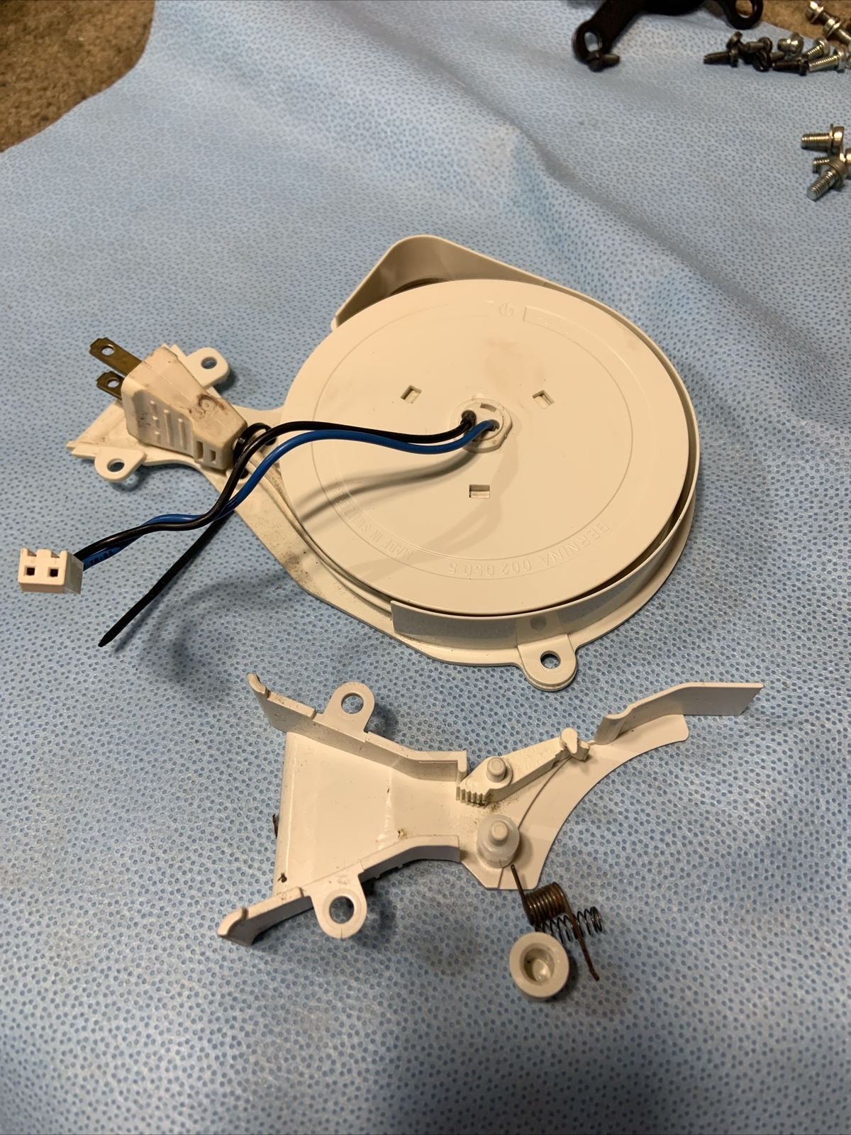 Bernina sewing machine Power cord reel 1090/1120/1130/1230/1530/1630