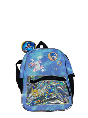 Girls' Sonic the Hedgehog 2 11'' Mini Backpack - Blue